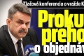 Tlačová konferencia o vražde Kuciaka a Kušnírovej: Prokurátor prehovoril o objednávateľovi