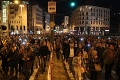 Ľudia opäť vyšli do ulíc: Pochod Za slušné Slovensko