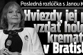 Posledná rozlúčka s Janou Kocianovou († 72): Hviezdy jej prišli vzdať hold do krematória v Bratislave