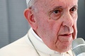 Pápež odsúdil sexuálne zneužívanie v cirkvi, zdôraznil však jednu vec: Je to nespravodlivé!