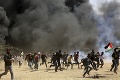 Protesty pri pásme Gazy pokračujú: Zahynul ďalší človek