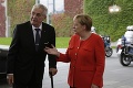 Miloš Zeman neveril vlastným ušiam: Angela Merkelová naňho prehovorila po česky