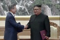 Stretnutie lídrov oboch Kóreí: Kim Čong-un a Mun Če-in podpísali dohodu