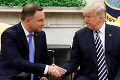 Trump po stretnutí s prezidentom Poľska: USA zvažujú u našich susedov trvalú základňu aj zrušenie víz