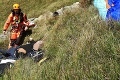 Paraglajdista spadol v Tatrách: Zasahovali horskí a leteckí záchranári
