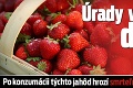 Úrady vyšetrujú desivý nález: Po konzumácii týchto jahôd hrozí smrteľné nebezpečenstvo