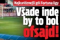 Najkurióznejší gól Fortuna ligy: Všade inde by to bol ofsajd!