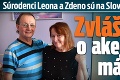 Súrodenci Leona a Zdeno sú na Slovensku unikátom: Zvláštnosť, o akej počuť málokedy