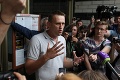 Ruského opozičného lídra zadržali policajti: Chcel sa zúčastniť demonštrácie