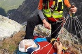 Vo Vysokých Tatrách spadli dvaja turisti: Po hrozivom páde skončili v nemocnici