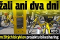 Nevydržali ani dva dni: Vandali zničili osem žltých bicyklov projektu bikesharing