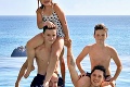 Beckhamovci si užívali rodinnú dovolenku: Všetci šiesti spolu v exotike!