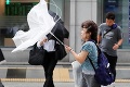 Japonsko zasiahol tajfún: Zrušili 600 letov a stovky vlakových spojení