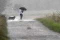 Meteorológovia vydali výstrahy 1. a 2 stupňa: V týchto okresoch hrozí prívalová povodeň