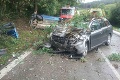 Smrteľná nehoda v Žilinskom kraji: Tragická zrážka dvoch áut