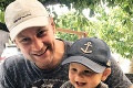Najnovšia fotka Švajdu s ročným synom Adamkom: Roztomilá dvojica