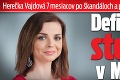 Herečka Vajdová 7 mesiacov po škandáloch a problémoch v televízii: Definitívna stopka v Markíze!
