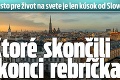 Najlepšie mesto pre život na svete je len kúsok od Slovenska: Ktoré skončili na konci rebríčka?