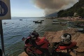Obrovský požiar v obľúbenej dovolenkovej destinácii Slovákov: Video, po ktorom vás zamrazí