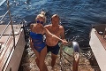 Pľuščenko si užíva plavbu na luxusnej jachte: Vášnivé objatia so sexi manželkou