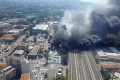Obrovská explózia neďaleko letiska v Bologni: Most nad diaľnicou sa zrútil