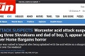 Otrasný prípad v Británii: Slováci zaútočili kyselinou na malého chlapca!