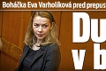 Boháčka Eva Varholíková pred prepustením na slobodu: Dusno v base!