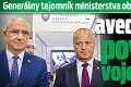 Generálny tajomník ministerstva obrany sa preriekol: Zavedú späť povinnú vojenčinu?