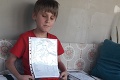 Nadaný Jožko (12) žije s mamou zo 167 €: Takmer nevidí, no napriek tomu vyhráva maliarske súťaže