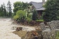 Vysoké Tatry deň po povodni: Turisti riskujú životy, z domu zostala len ruina