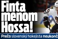 Finta menom Hossa! Prečo slovenský hokejista neukončí v NHL kariéru?