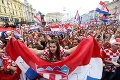 Davy ľudí v Záhrebe čakali svojich hrdinov: Chorvátov privítali, ako keby vyhrali šampionát