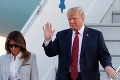 Na letisku v Helsinkách majú rušno: Priletel tam Trump s manželkou