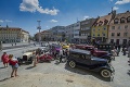 V Bratislave sa konal zraz veteránov: Raritou bola špeciálne upravená Tatra z roku 1926!