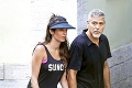 Manželia George a Amal Clooneyovci, ako ste ich ešte nevideli: Ona chudne, on šedivie!