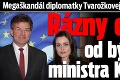 Megaškandál diplomatky Tvarožkovej rozzúril Slovákov: Rázny odkaz od bývalého ministra Kukana!