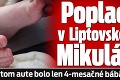 Poplach v Liptovskom Mikuláši: V zamknutom aute bolo len 4-mesačné bábätko!