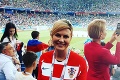 Chorvátska prezidentka sa odviazala: Najprv radosť na tribúne, potom to roztočila v šatni!