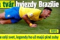 Odvrátená tvár hviezdy Brazílie: Neymarovi sa smeje celý svet, legendy ho už majú plné zuby