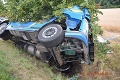 Tragédia v Košickom kraji: Pri nehode zomrel kamionista († 39), otec troch detí
