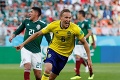 Švédsko porazilo Mexiko: Oba celky sa však radovali!