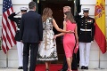 Španielsky kráľovský pár navštívil Biely dom: Všetci sa pozerali len na prvé dámy