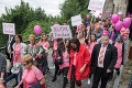 Bratislavu zaplavila ružová farba: Hviezdy na pochode v slzách!