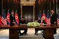 Donald Trump po podpísaní dohody s Kim Čong-unom: Bolo to lepšie, než ktokoľvek mohol očakávať