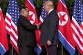 Trump si pred summitom s Kimom podal svojich kritikov: Jasný odkaz