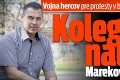 Vojna hercov pre protesty v bratislavských uliciach: Kolegovia naložili Marekovi Ťapákovi!
