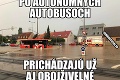 V Bratislave po výdatnom daždi kolabovala doprava: TOP fotografie, pri ktorých od smiechu skolabujete tiež
