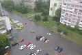 Západné Slovensko bičoval silný dážď, SHMÚ zvýšil výstrahu: Katastrofické FOTKY z Bratislavy!