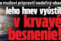 Mama nestihla mužovi pripraviť nedeľný obed: Jeho hnev vyústil v krvavé besnenie!