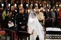 Šťastná nevesta, vážny ženích a slávni svadobčania: Pozrite si FOTOgalériu zo sobáša princa Harryho a Meghan!